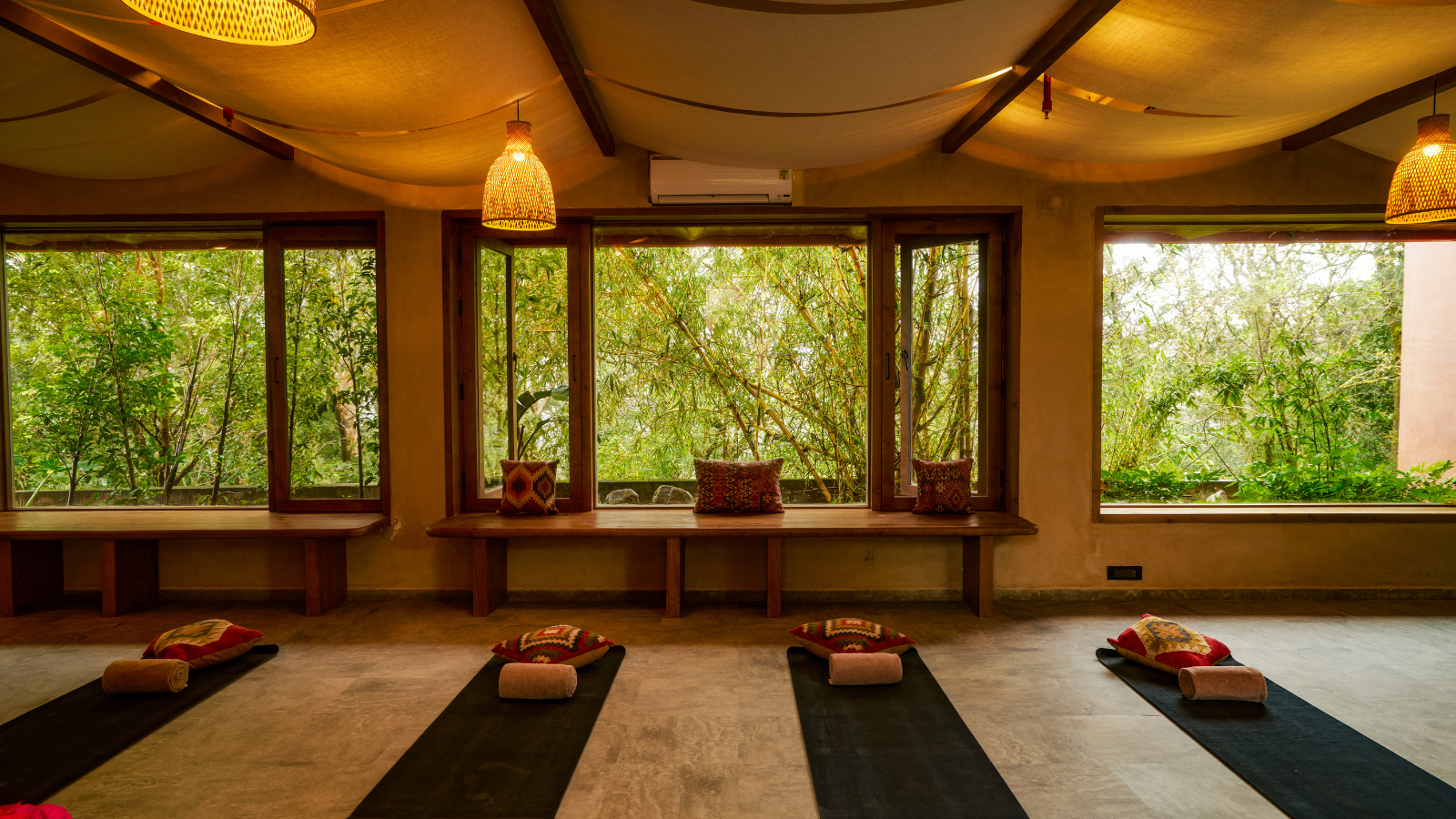 Greenpark estate set within the forested Western Ghats landscape.